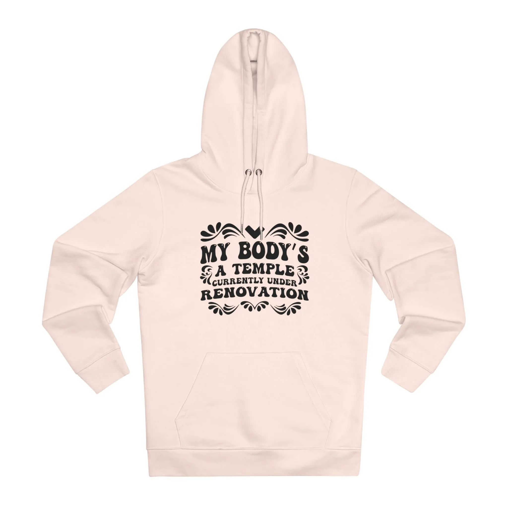My Body's A Temple... in Pastel Aesthetic | Unisex Heavy Blend Organic Hoodie Sweatshirt