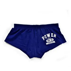 Navy Blue Mens Power Shorts