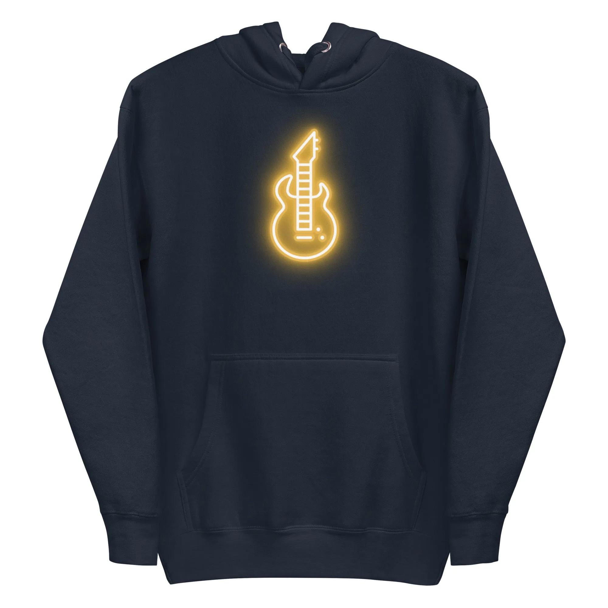 Neon Guitar Hoodie