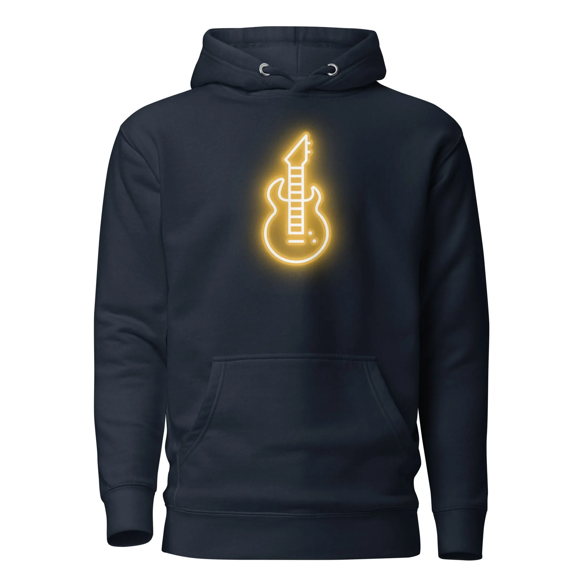 Neon Guitar Hoodie