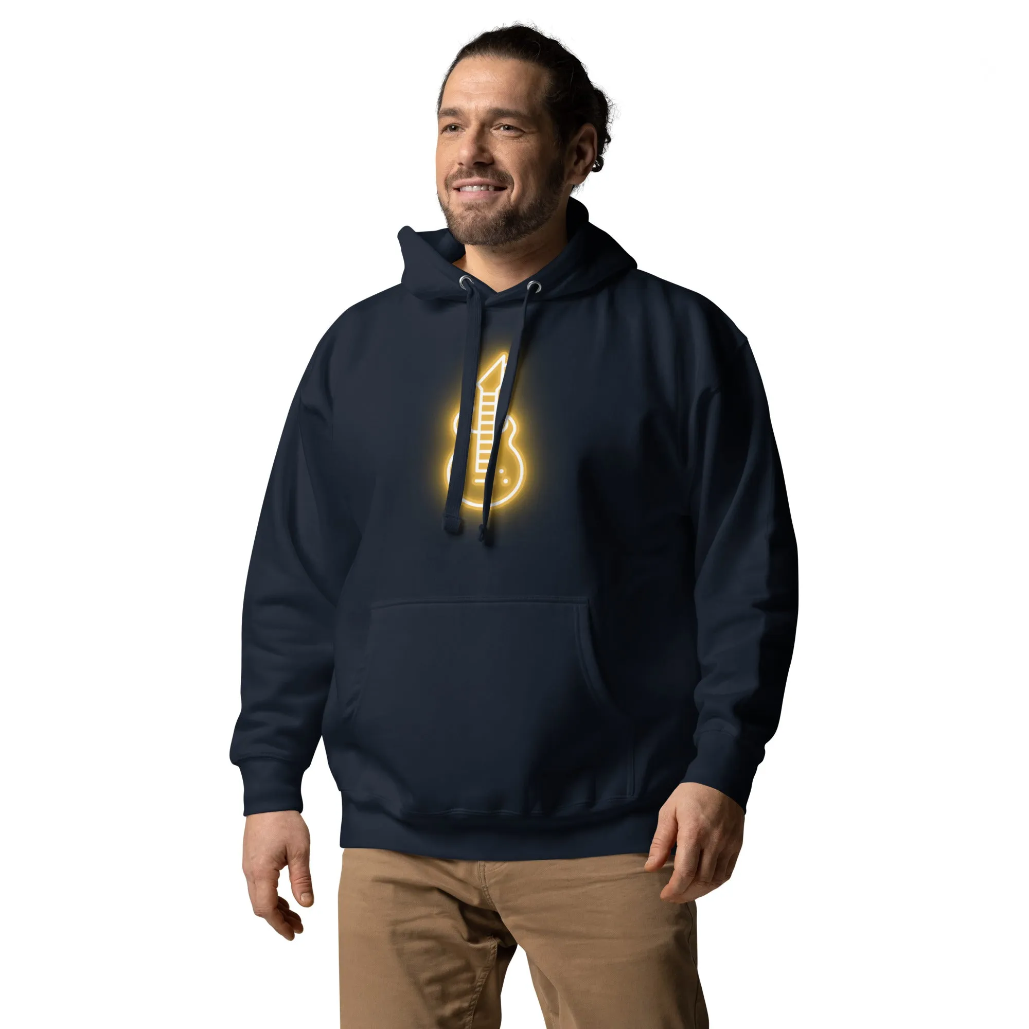 Neon Guitar Hoodie