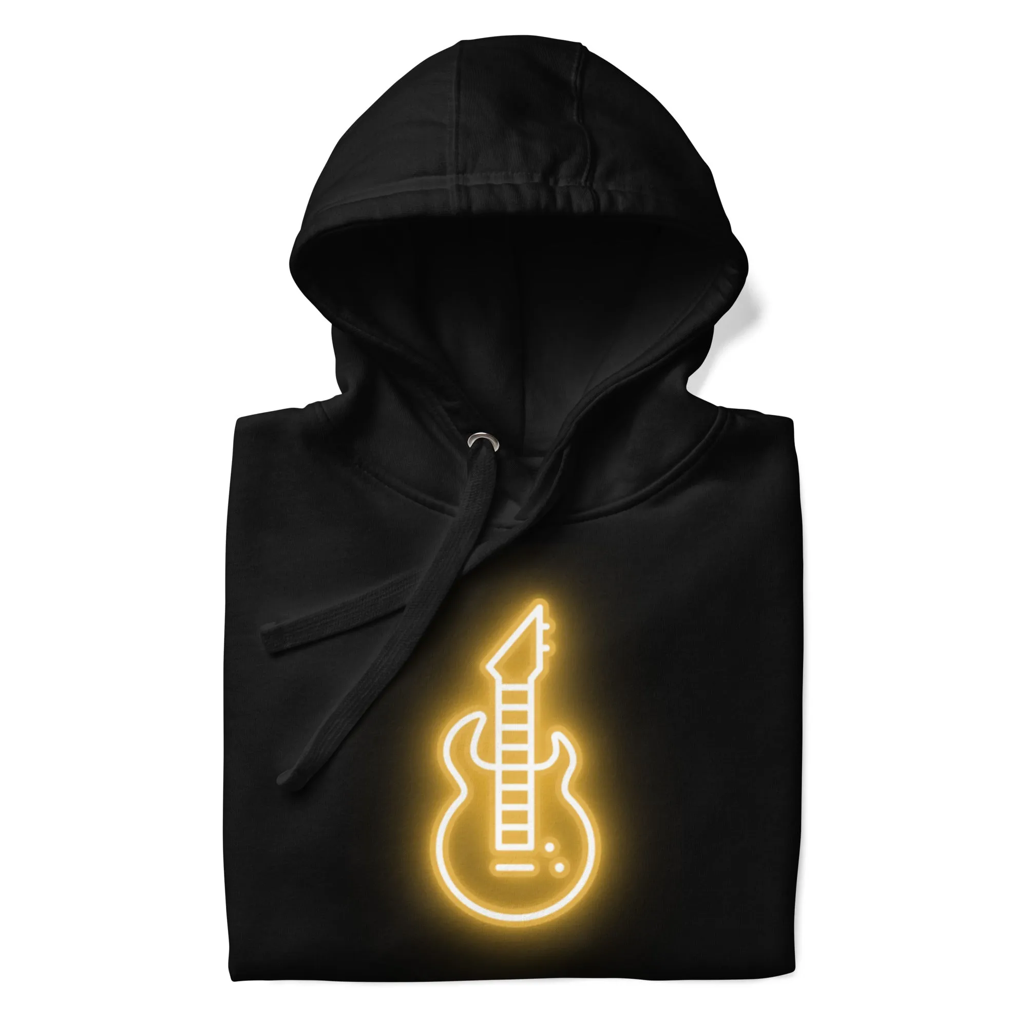 Neon Guitar Hoodie