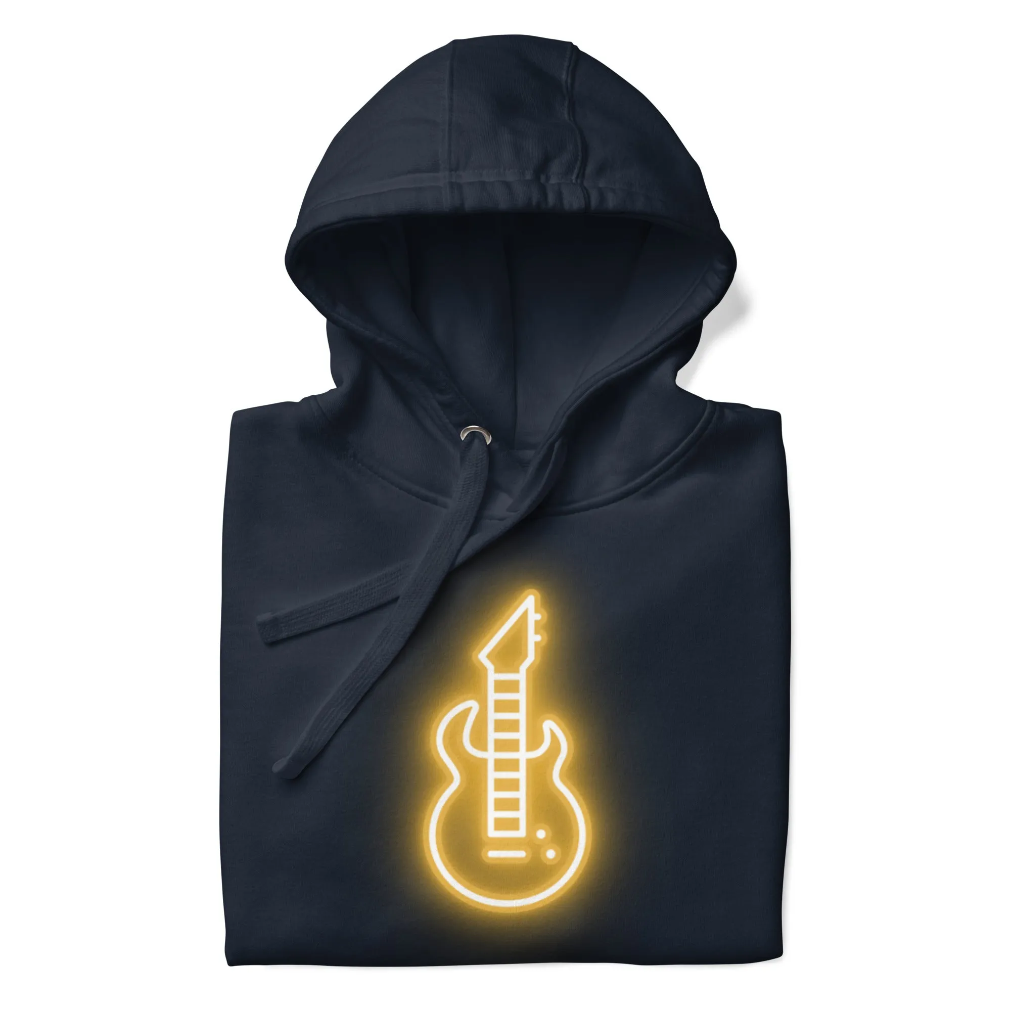 Neon Guitar Hoodie