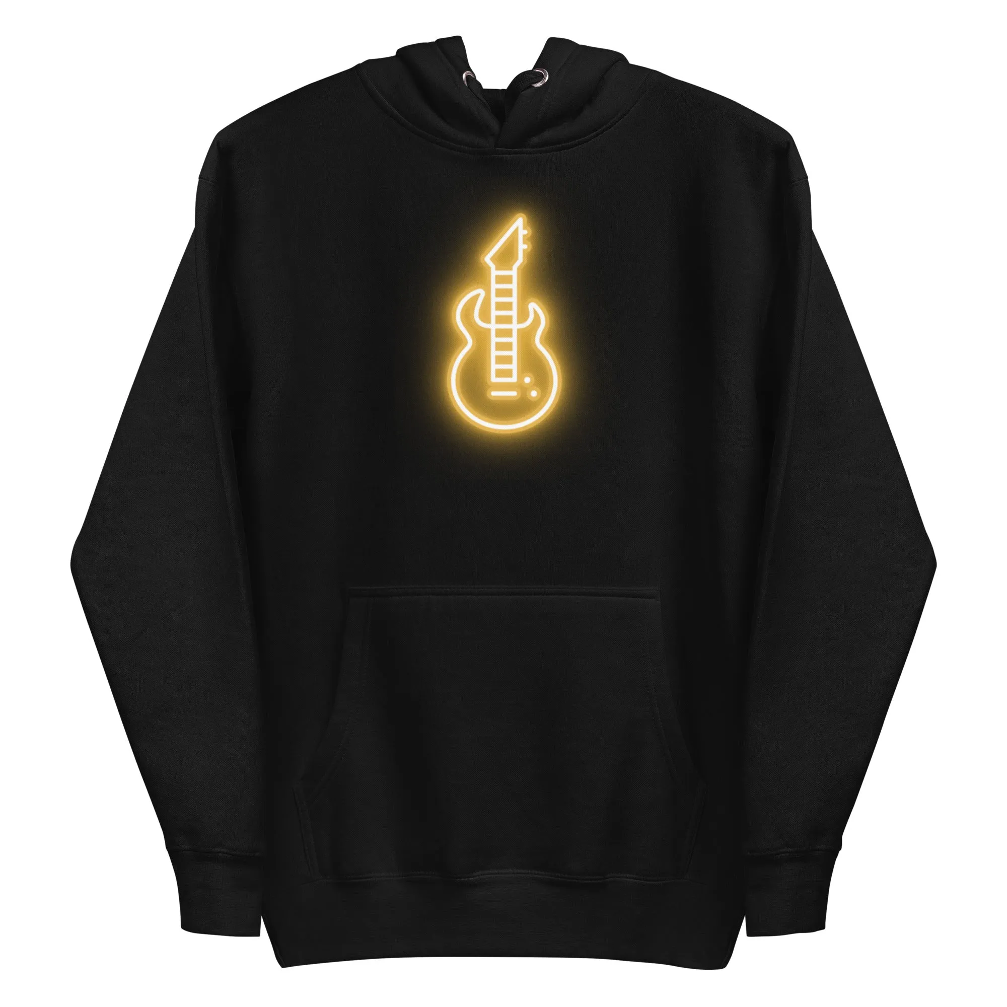 Neon Guitar Hoodie
