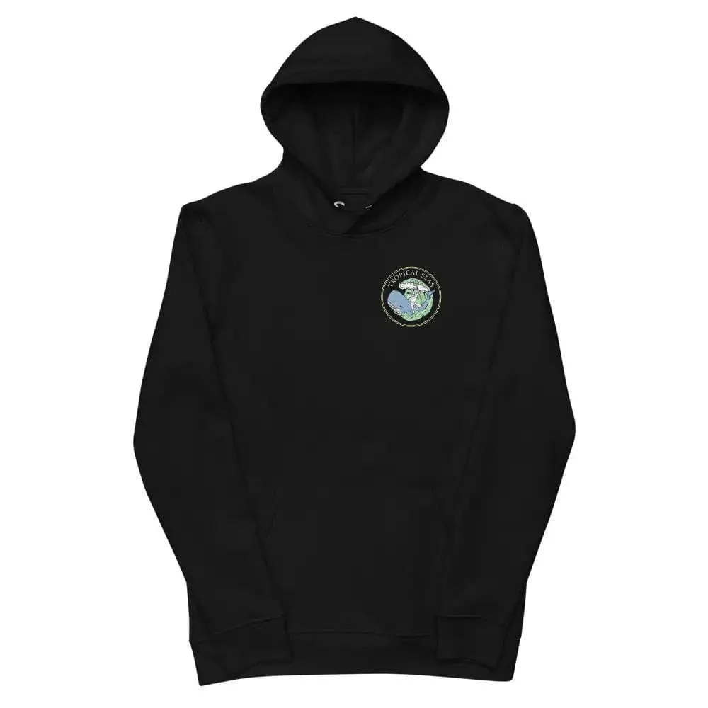 Neptune’s Whale Ride Unisex Essential Eco Hoodie