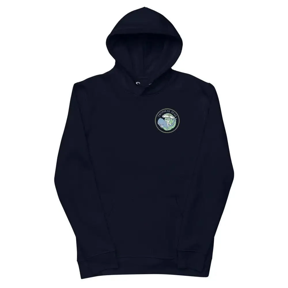 Neptune’s Whale Ride Unisex Essential Eco Hoodie