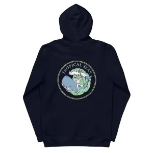 Neptune’s Whale Ride Unisex Essential Eco Hoodie
