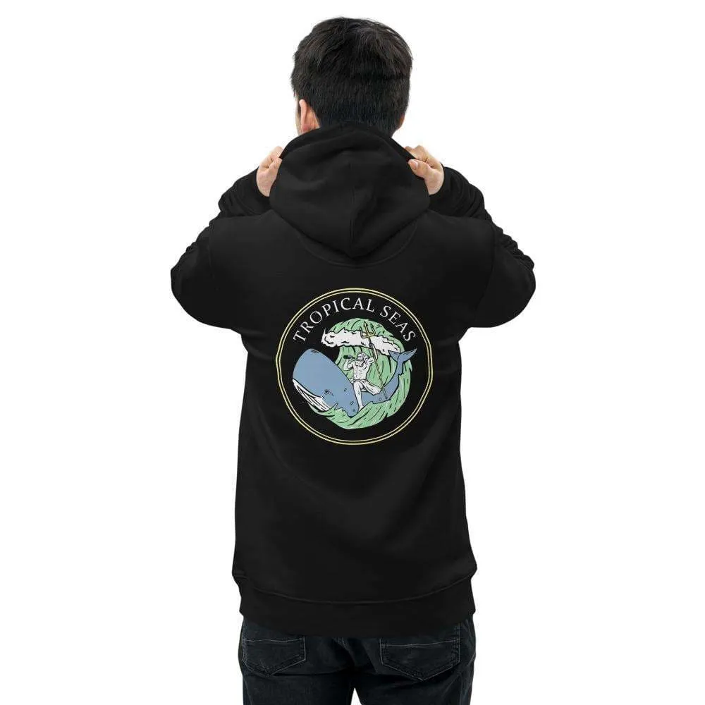 Neptune’s Whale Ride Unisex Essential Eco Hoodie