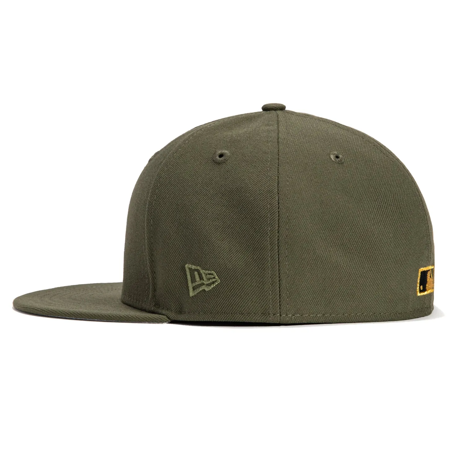 New Era 59Fifty New York Yankees 1996 World Series Patch Hat - Olive