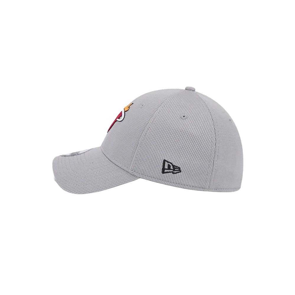 New Era Miami HEAT Grey Flex Fit Hat