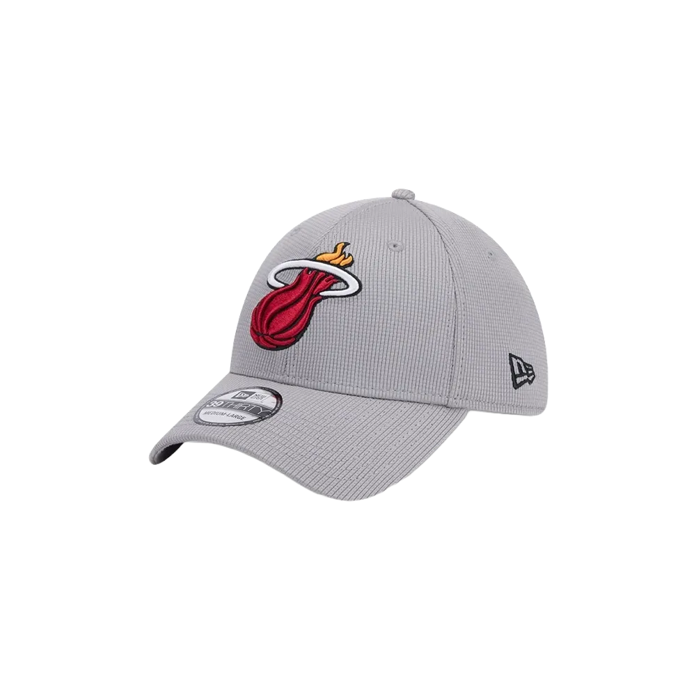 New Era Miami HEAT Grey Flex Fit Hat