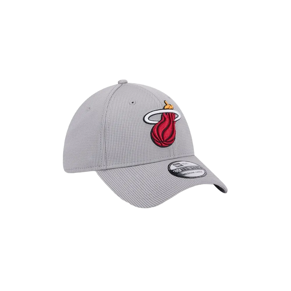 New Era Miami HEAT Grey Flex Fit Hat