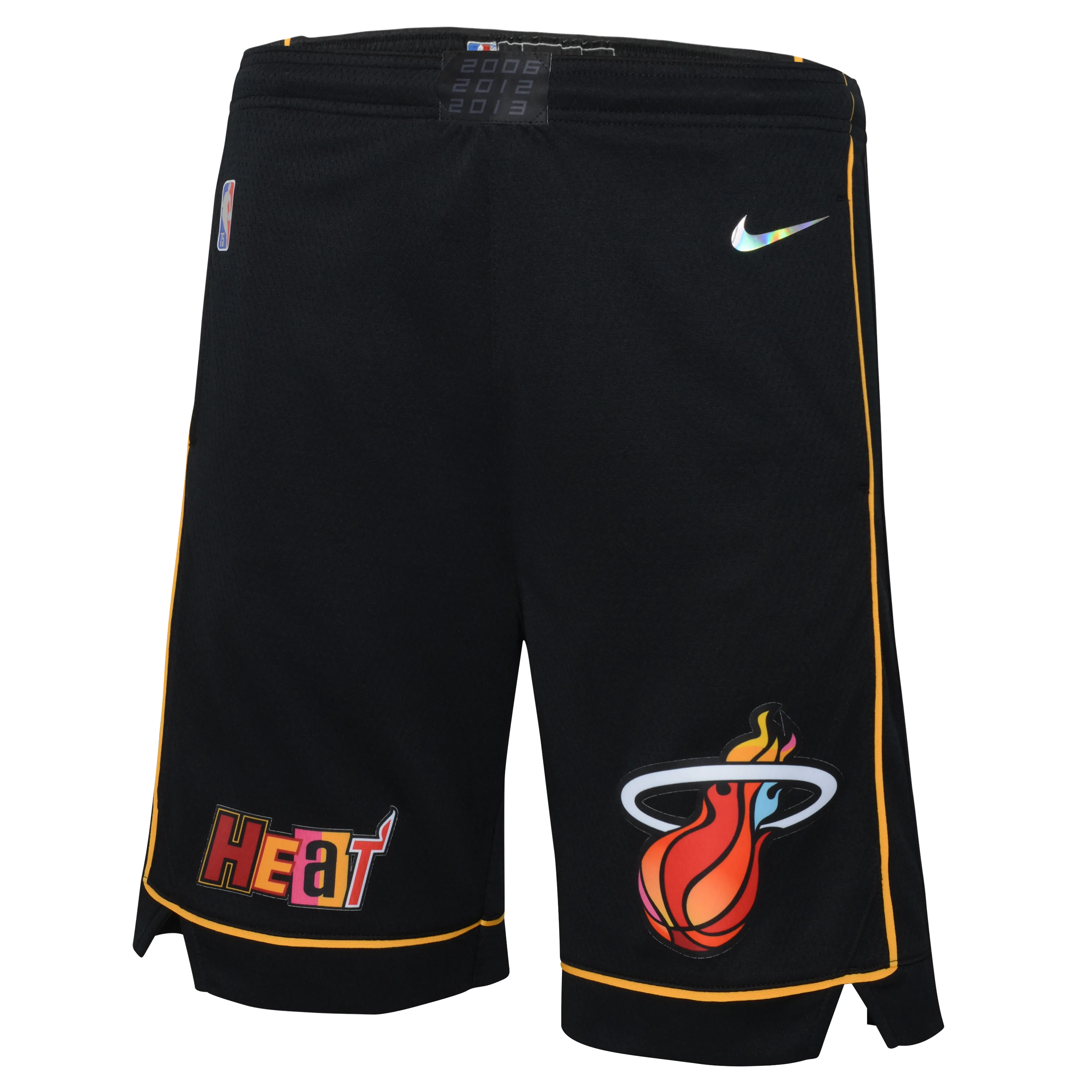 Nike Miami HEAT Mashup Youth Swingman Shorts
