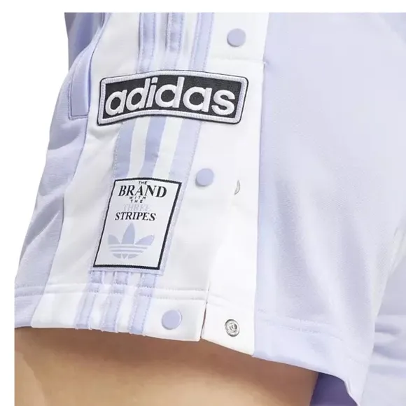 NWT adidas Originals Women's Adicolor Adibreak Shorts color: Violet Tone