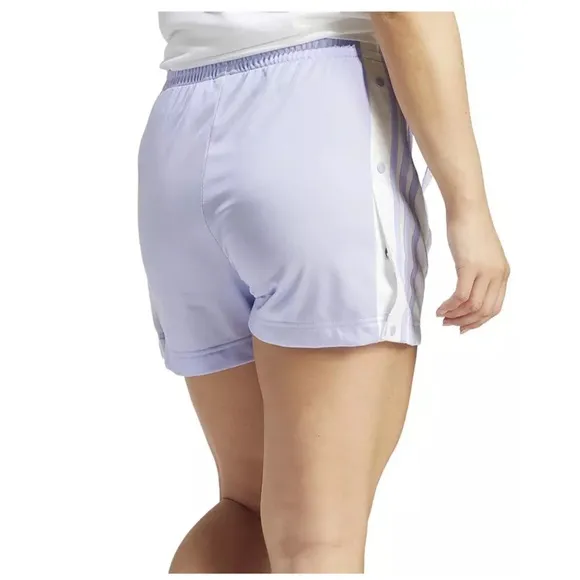 NWT adidas Originals Women's Adicolor Adibreak Shorts color: Violet Tone
