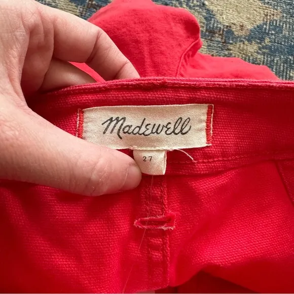 NWT Madewell Emmett Shorts 27