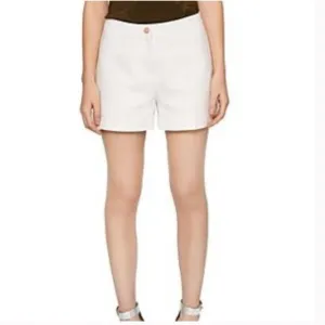 NWT Ted Baker notched waistband Saydeet shorts white