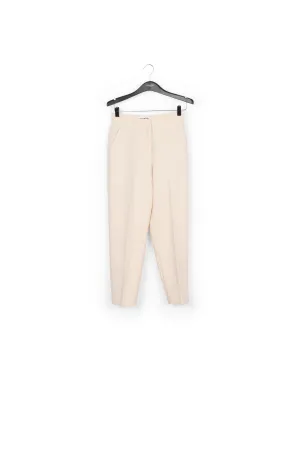 Off white classic tailored trousers