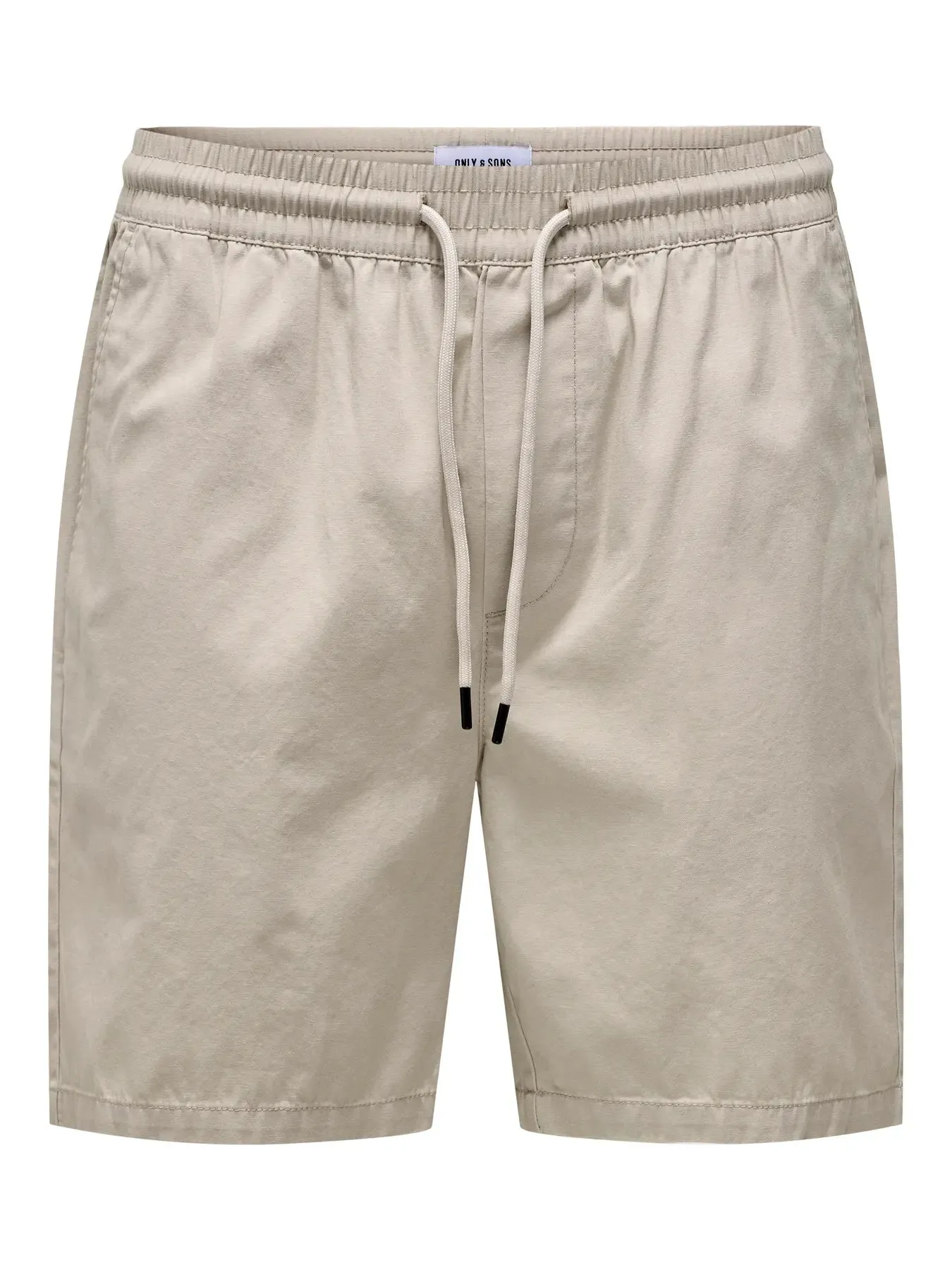 Only and Sons Tel Life Jogger Sweat Short Beige