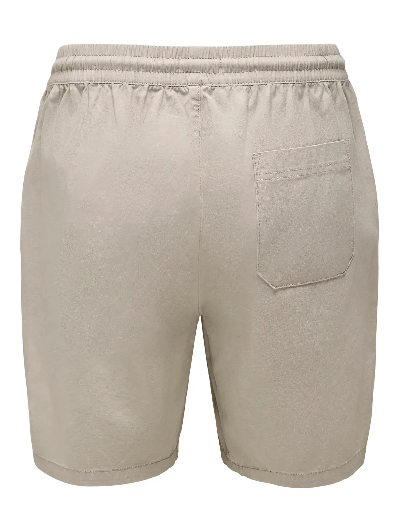 Only and Sons Tel Life Jogger Sweat Short Beige