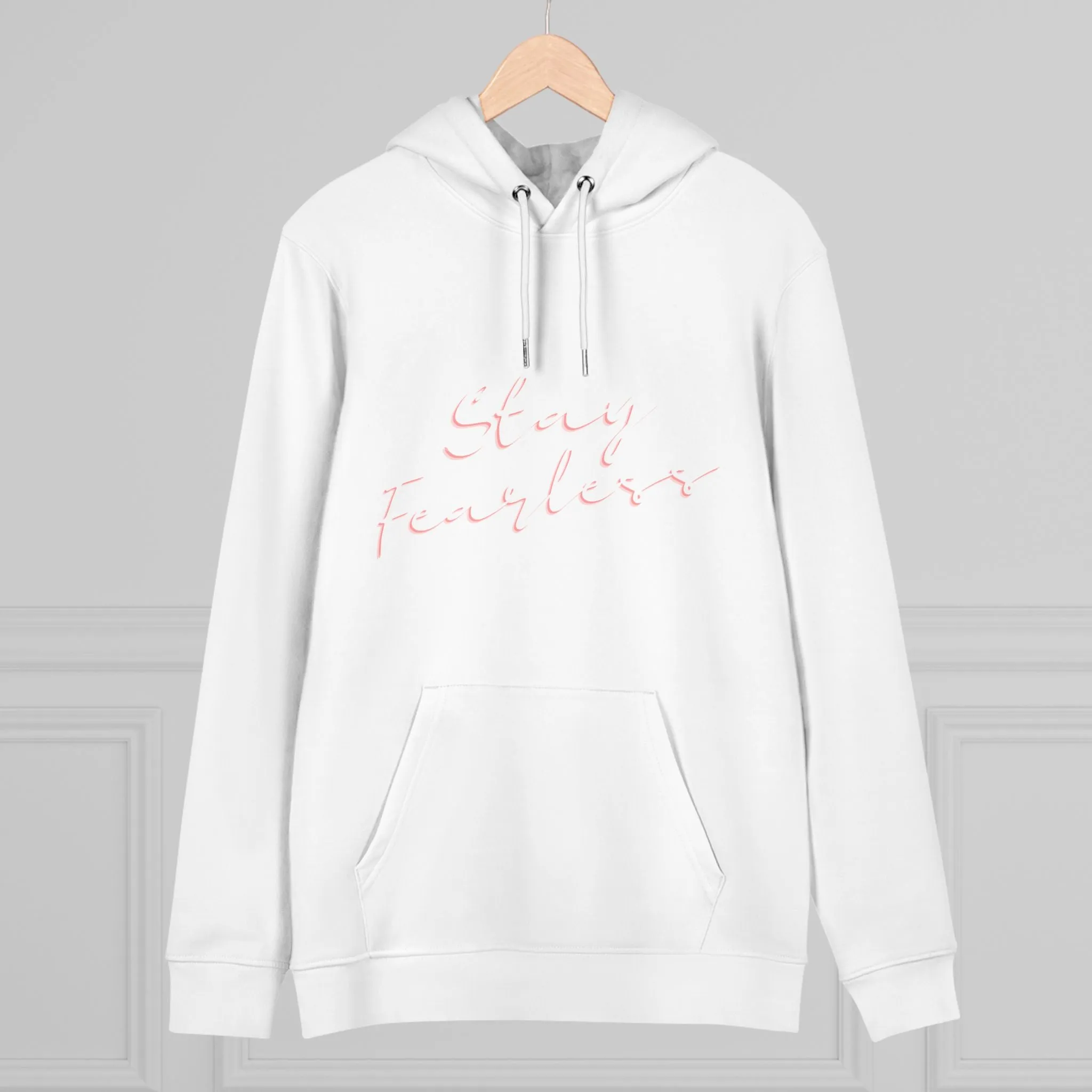 Onward   North "Stay Fearless" Organic Hoodie | Unisex High-End Comfort & Style