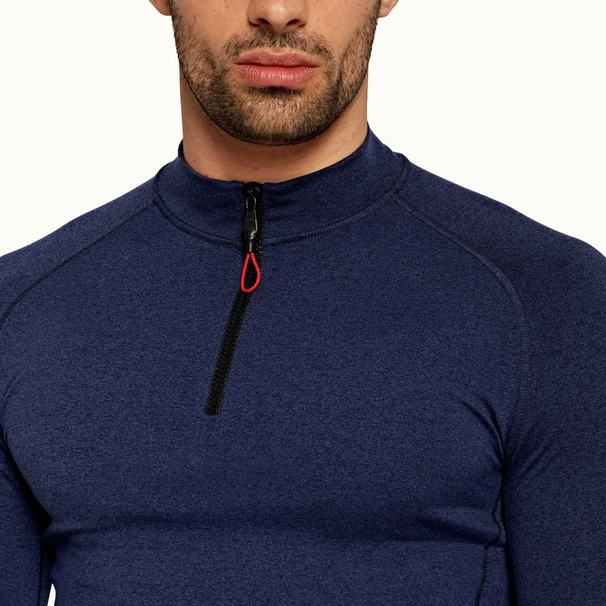 Orlebar Brown - Bray Adventure Half Zip in Navy