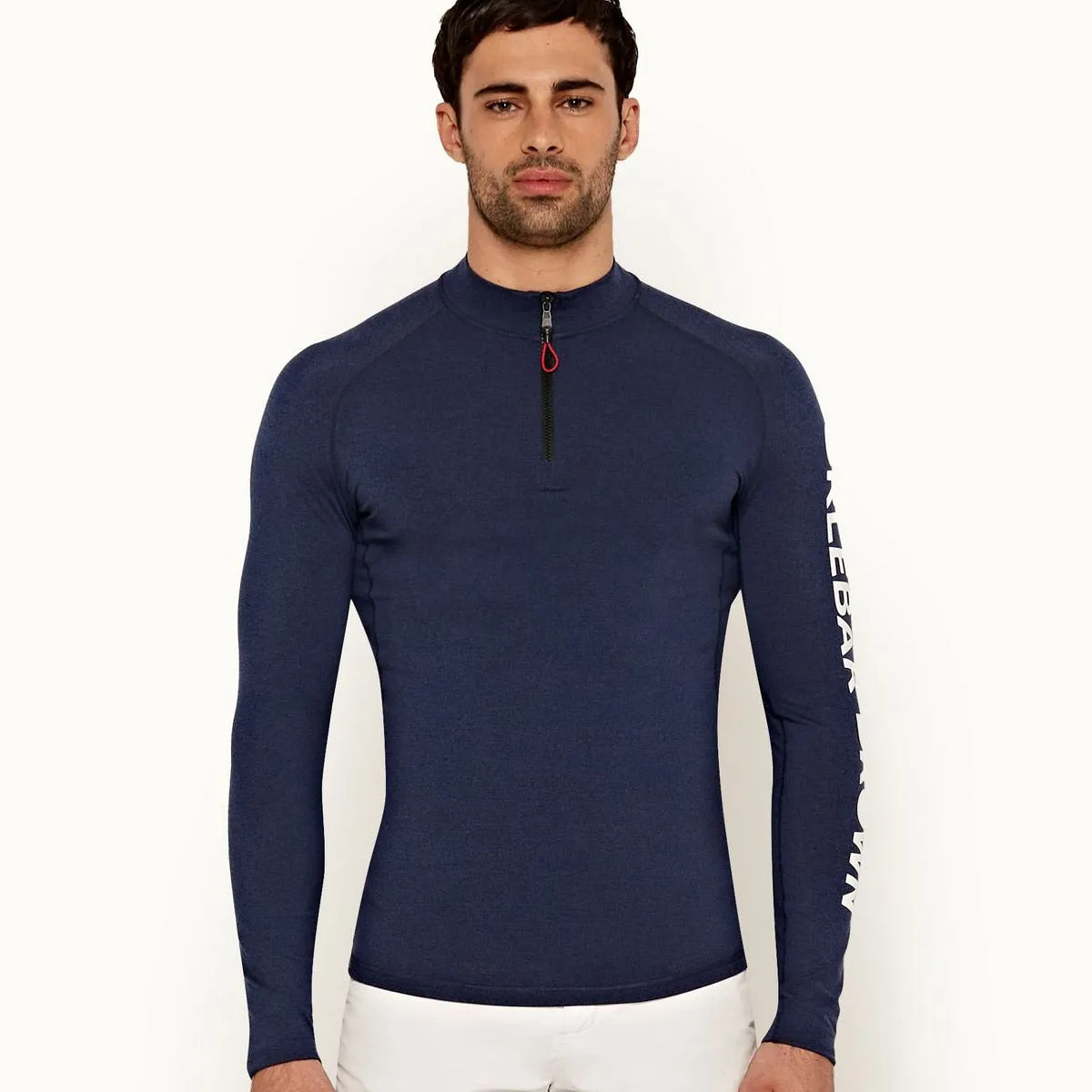 Orlebar Brown - Bray Adventure Half Zip in Navy