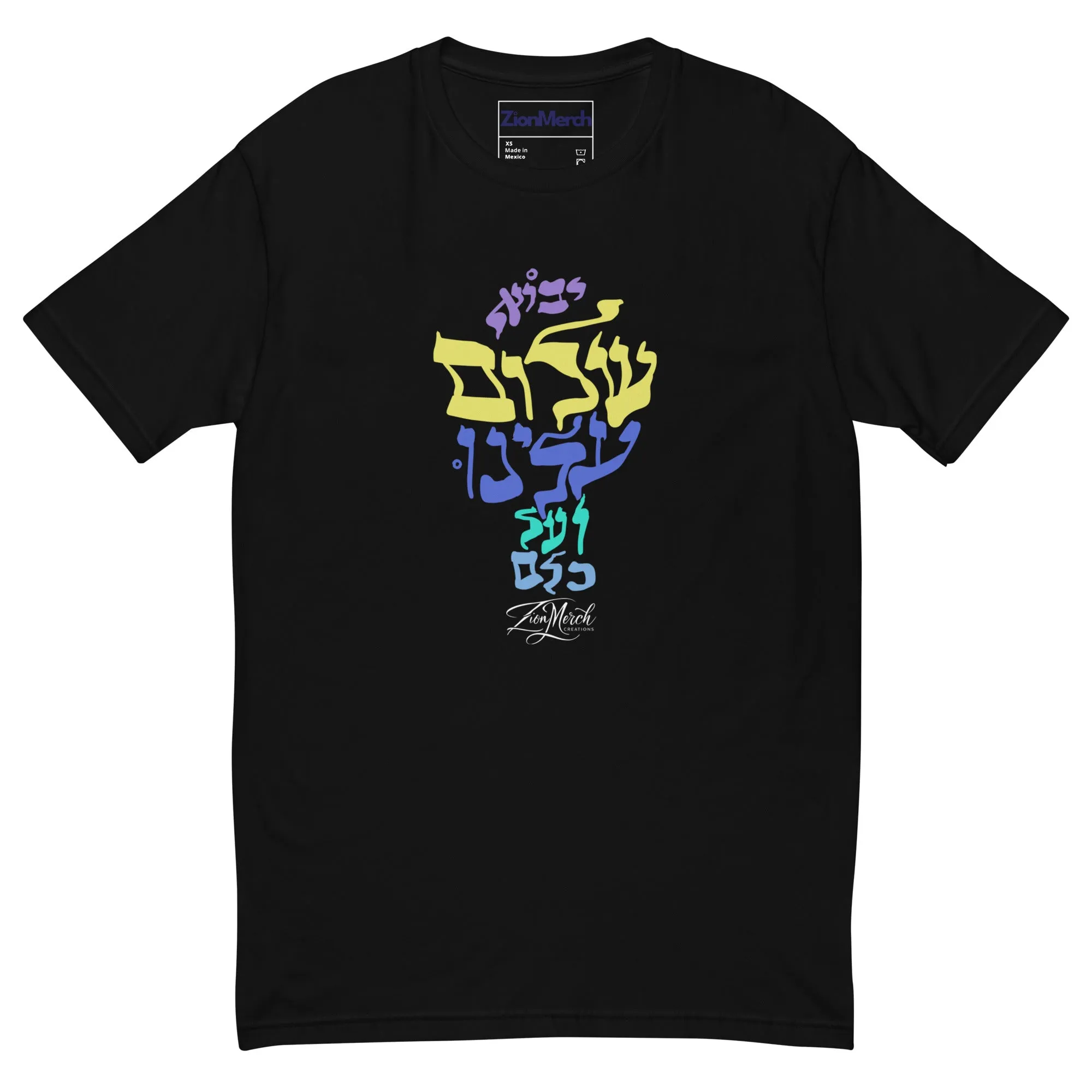 Peace Will Come Men’s Fitted Tee