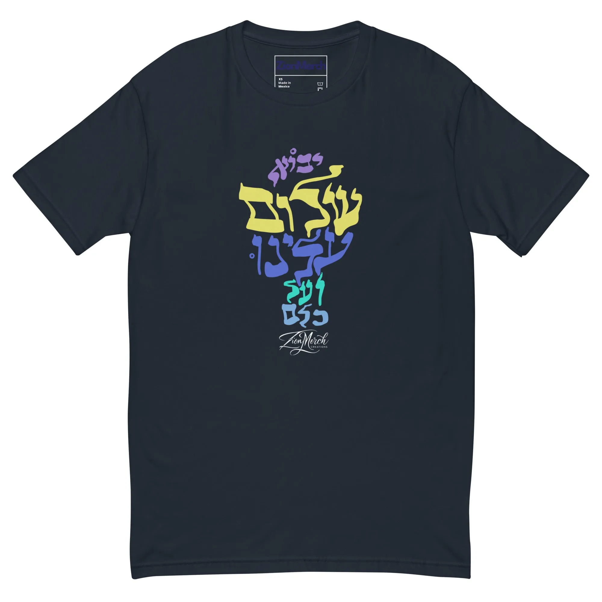 Peace Will Come Men’s Fitted Tee