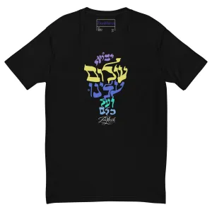 Peace Will Come Men’s Fitted Tee