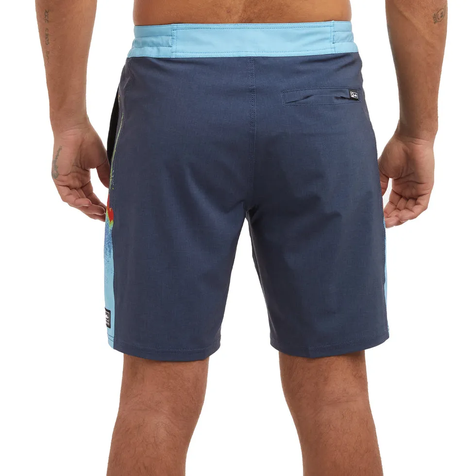 Pelagic Gear - Side Scanner Boardshorts 19" - Sonar Navy