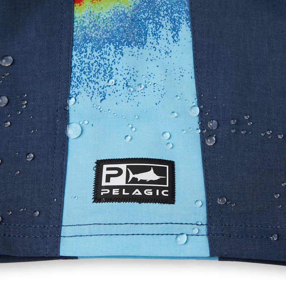 Pelagic Gear - Side Scanner Boardshorts 19" - Sonar Navy