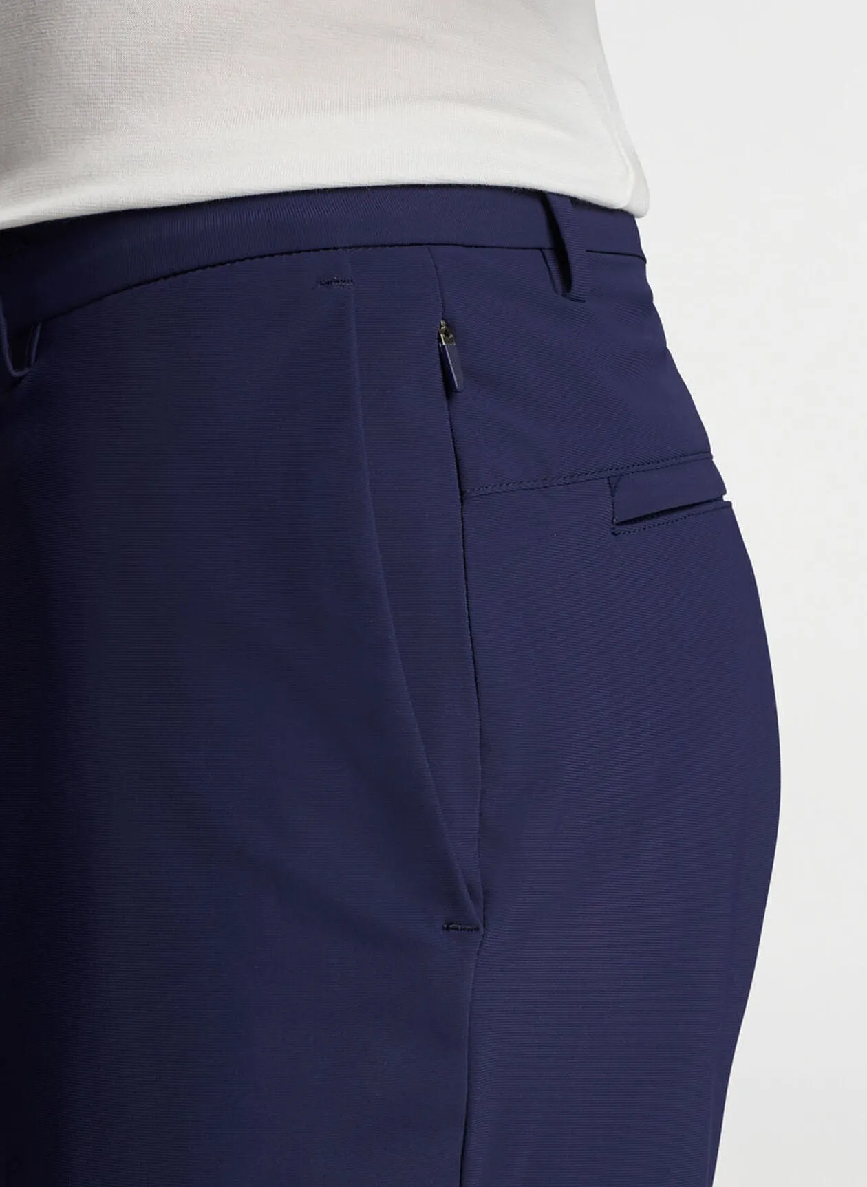 Peter Millar Mens Tailored Fit Bingham Performance Short - NAVY