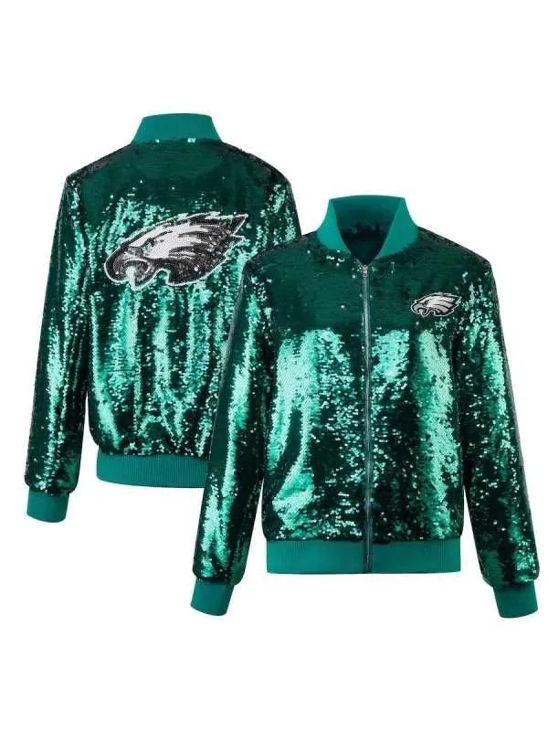 Philadelphia Eagles Sequin Jacket