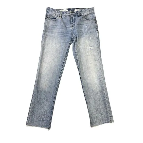 Pilcro &amp; The Letterpress The Hyphen Denim Jean Size 27, Light Wash, Cropped