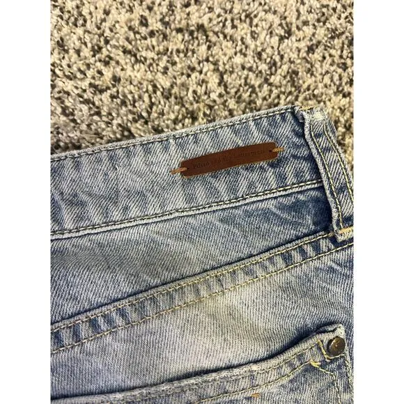 Pilcro &amp; The Letterpress The Hyphen Denim Jean Size 27, Light Wash, Cropped