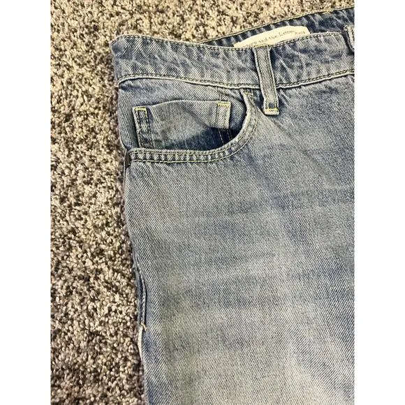 Pilcro &amp; The Letterpress The Hyphen Denim Jean Size 27, Light Wash, Cropped