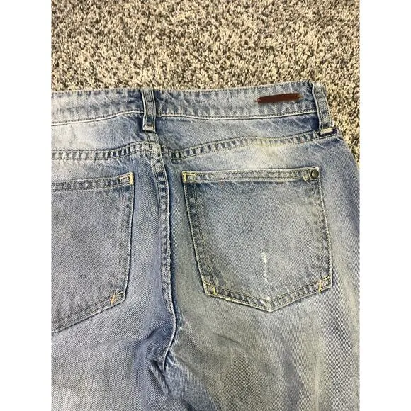 Pilcro &amp; The Letterpress The Hyphen Denim Jean Size 27, Light Wash, Cropped