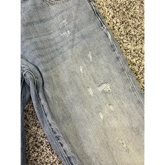 Pilcro &amp; The Letterpress The Hyphen Denim Jean Size 27, Light Wash, Cropped