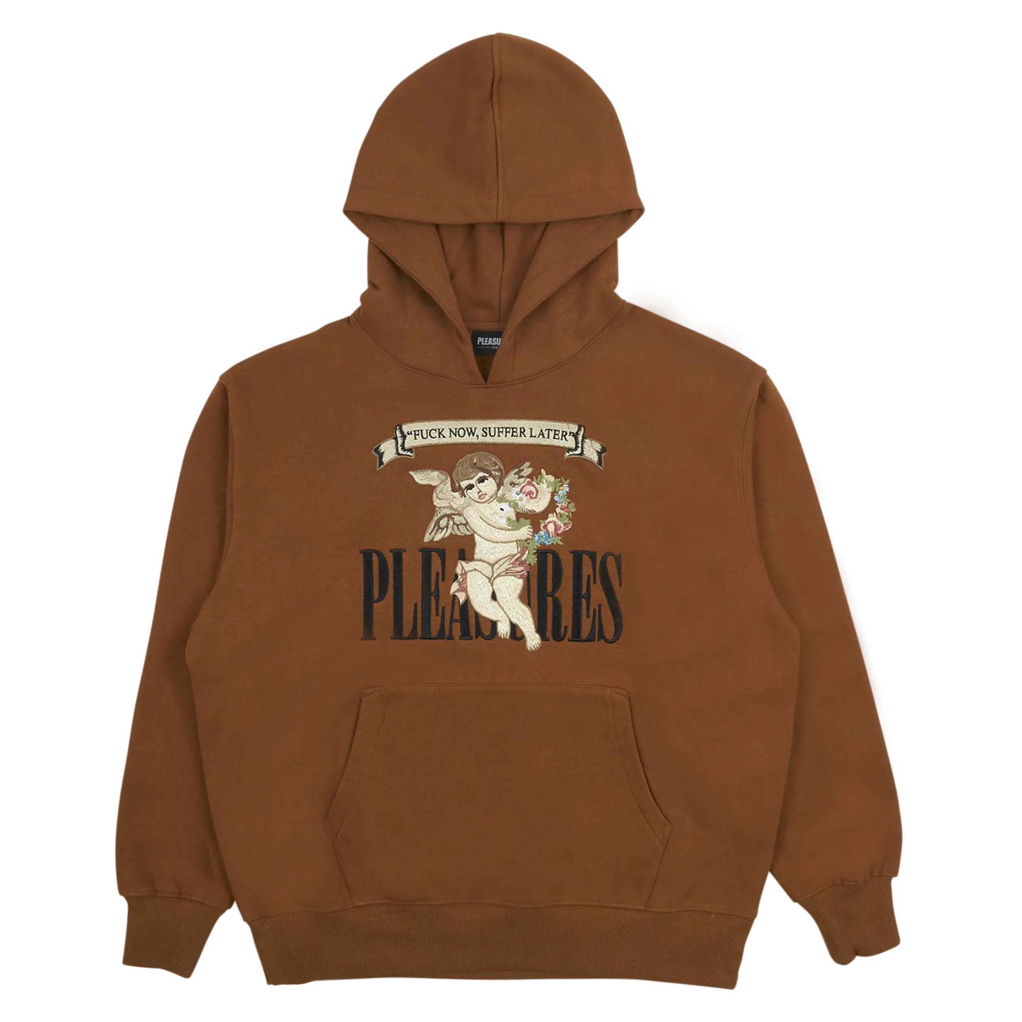 Pleasures Suffering Hoody 'Rust'