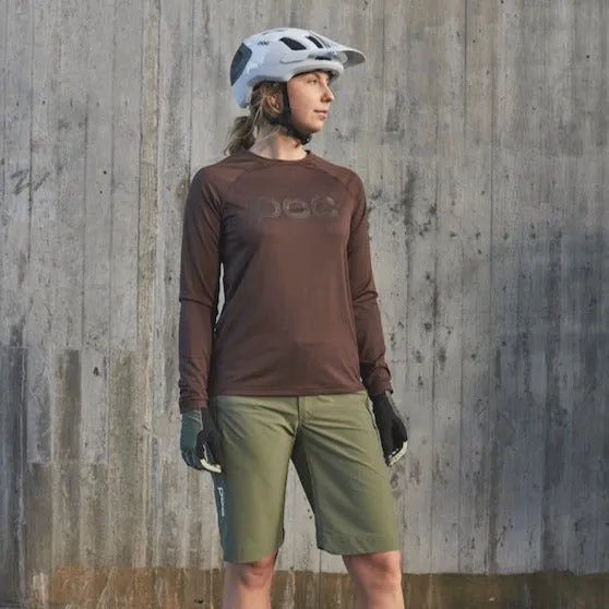 POC W´s Essential Enduro Shorts | Epidote Green