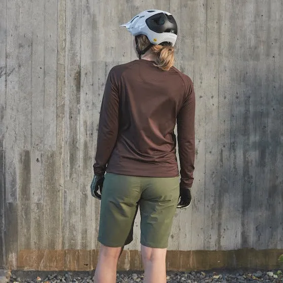 POC W´s Essential Enduro Shorts | Epidote Green