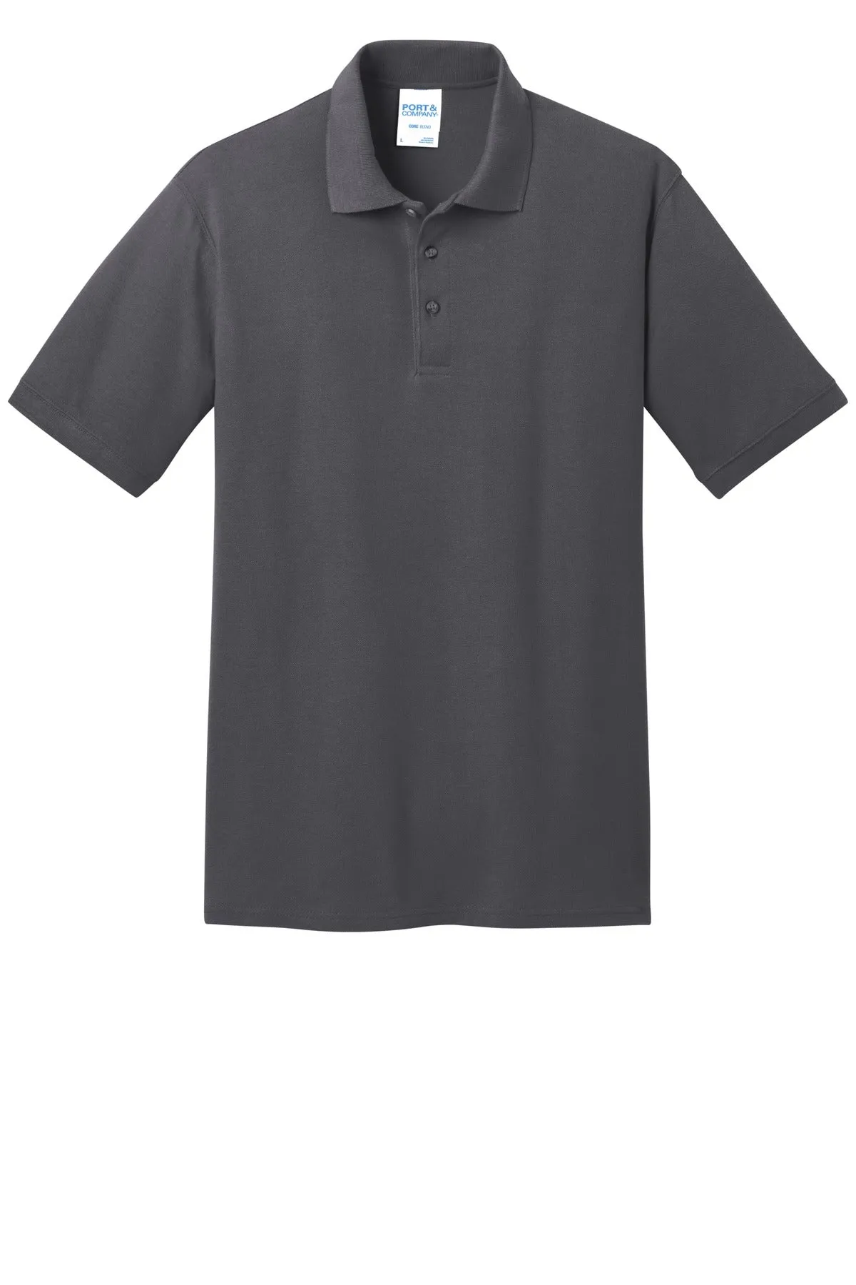 Port & Company Core Blend Pique Polo. KP155 Charcoal