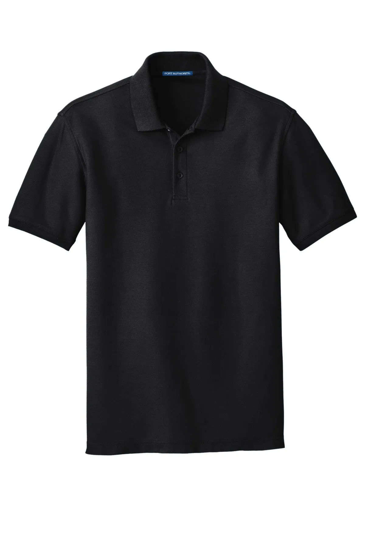 Port Authority Core Classic Pique Polo. K100 Deep Black