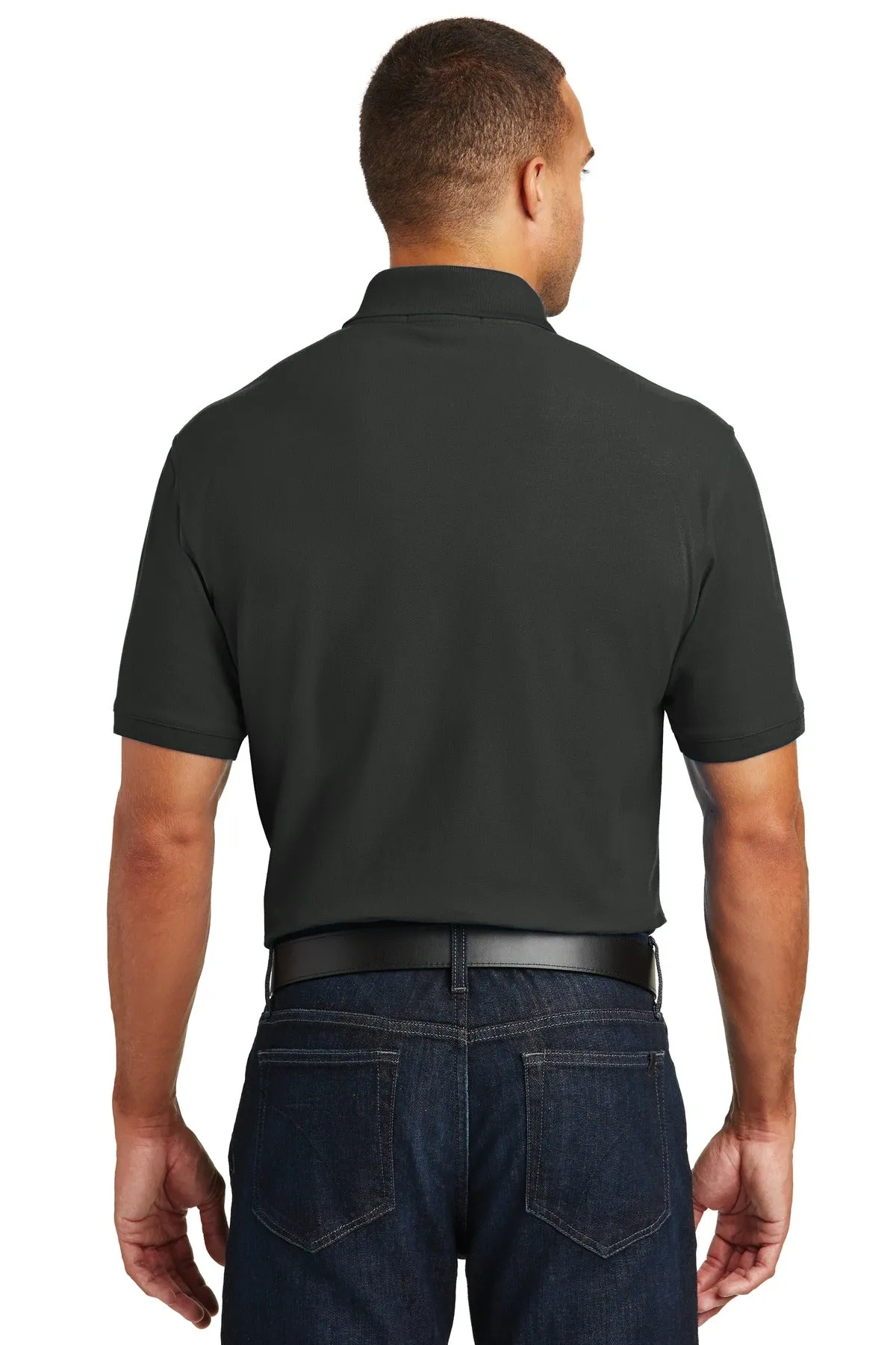Port Authority Core Classic Pique Polo. K100 Deep Black