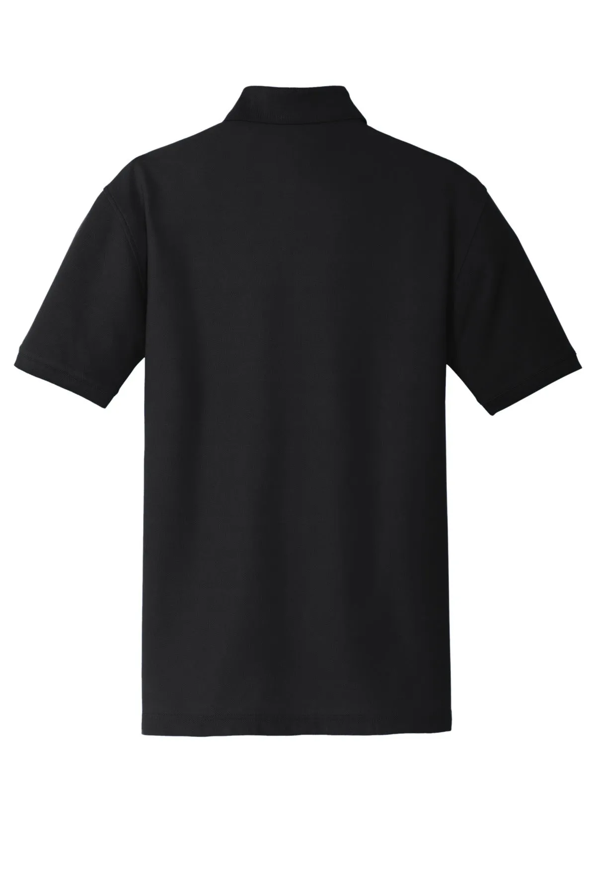 Port Authority Core Classic Pique Polo. K100 Deep Black