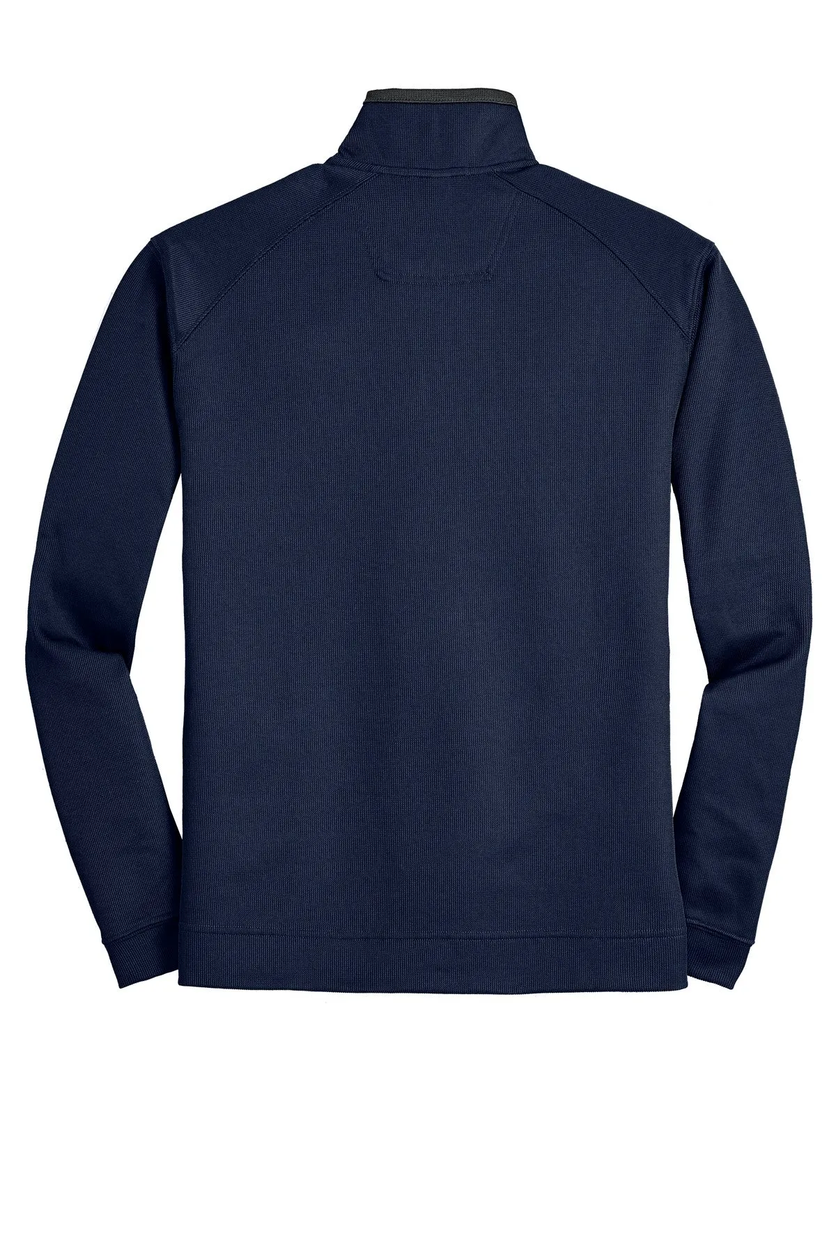 Port Authority Vertical Texture 1/4-Zip Pullover. K805 True Navy/ Iron Grey