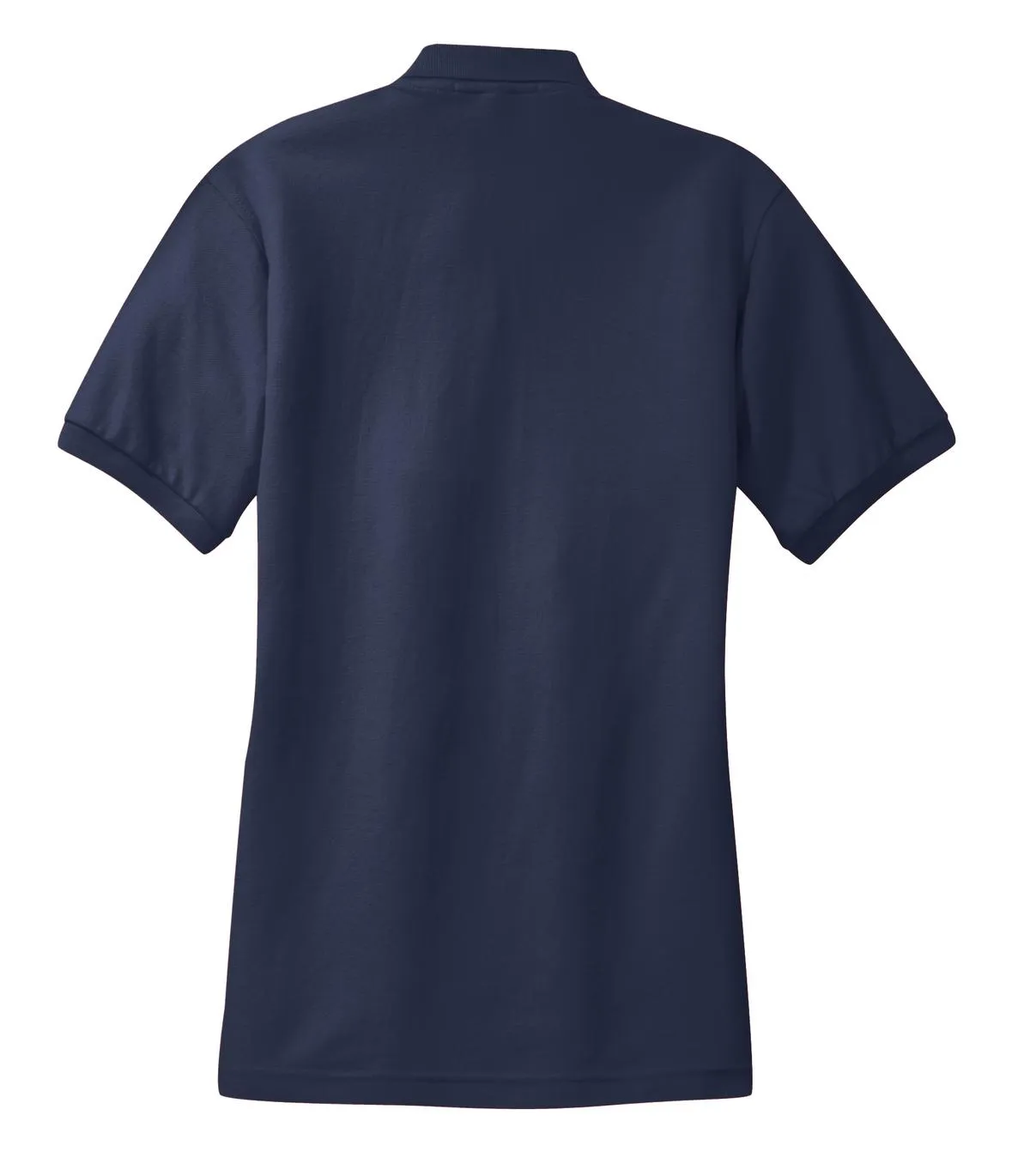 Port Authority Women's Silk Touch Polo.  L500 Navy