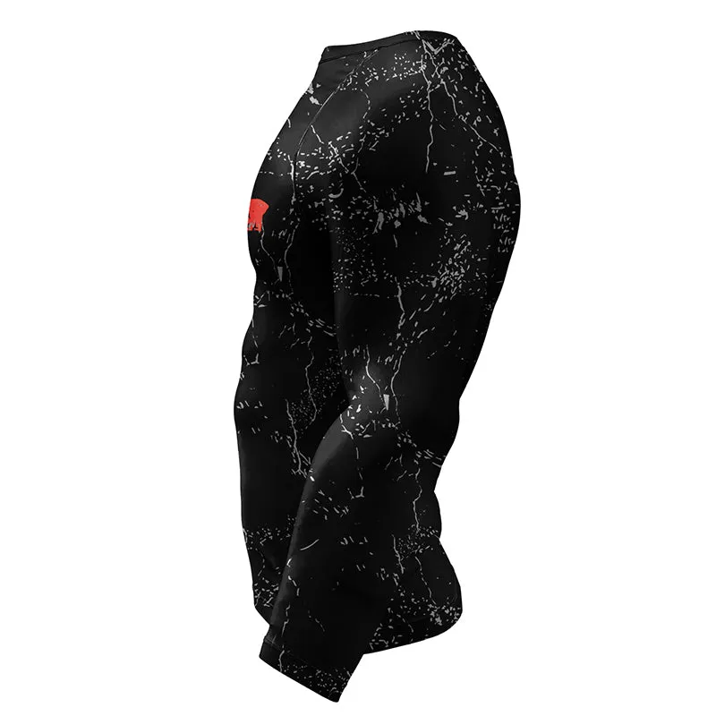 Premium Jiu Jitsu Rash Guard Set – 4-Piece MMA Sportswear Kit for Men, Includes Kimono T-shirt, Pants, Muay Thai Shorts, and BJJ Compression Gear for Gym, Boxing, and Training