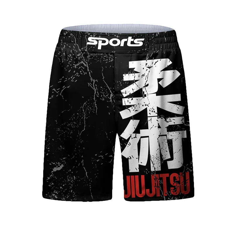 Premium Jiu Jitsu Rash Guard Set – 4-Piece MMA Sportswear Kit for Men, Includes Kimono T-shirt, Pants, Muay Thai Shorts, and BJJ Compression Gear for Gym, Boxing, and Training